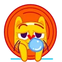 Leo the Cat emoji 😪