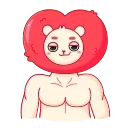 Telegram emoji Львиное сердце