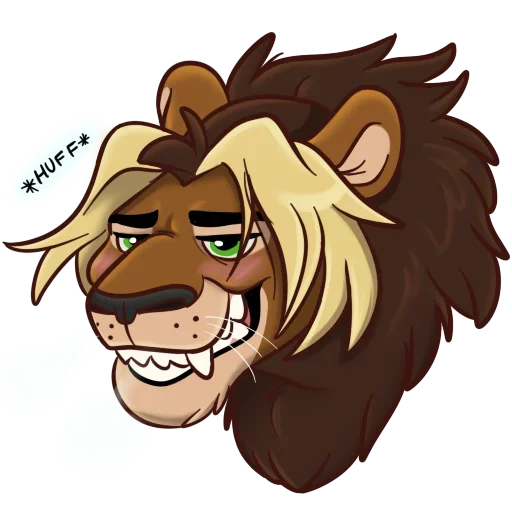 Telegram stiker «Lion Sexy King» 🤣