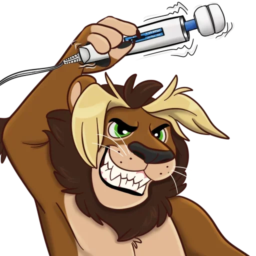 Lion Sexy King sticker 🤨