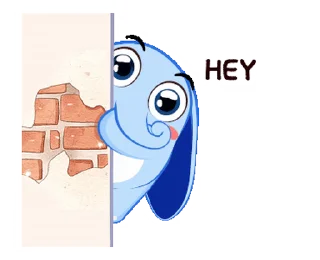 Little Blue Elephant emoji 👀