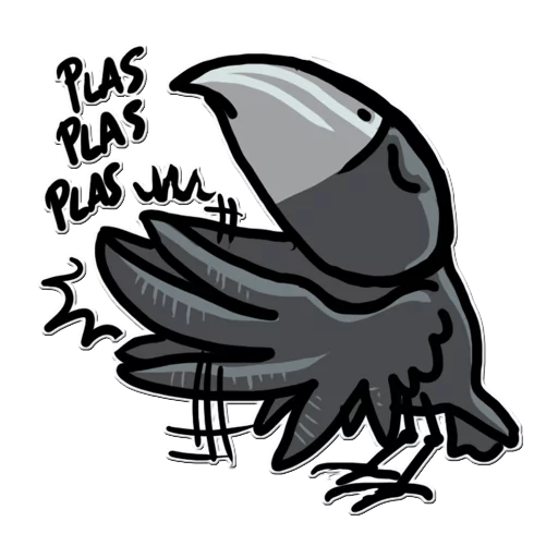 Little Crow stiker 👏