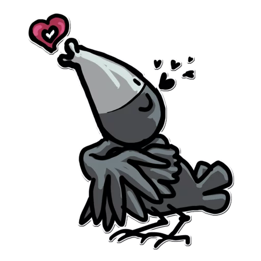 Little Crow stiker 😘
