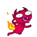 Little Devil emoji 🙄