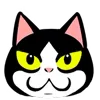 Эмодзи телеграм Fat Cat | Толстый кот