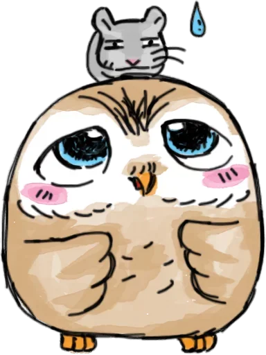 Owlet  sticker 😒