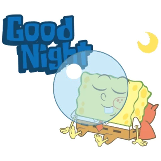 SpongeBob SquarePants  sticker 😴