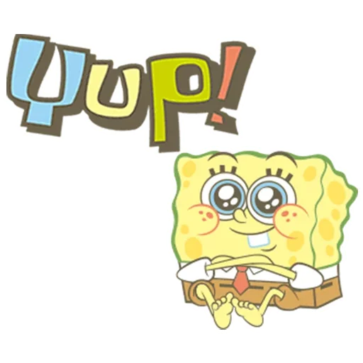 SpongeBob SquarePants  sticker 😃