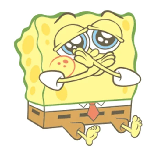 SpongeBob SquarePants  sticker 🙅‍♀️