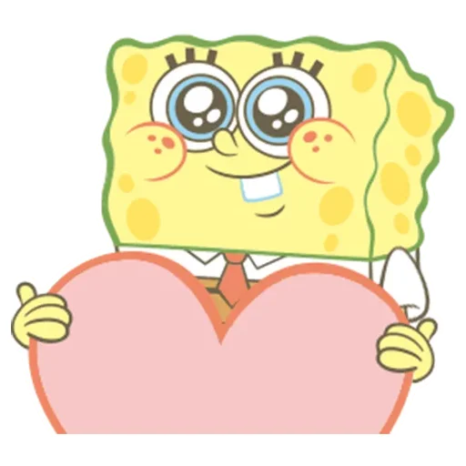SpongeBob SquarePants emoji ❤️