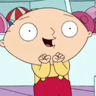 'Little Stewie emoji 😍