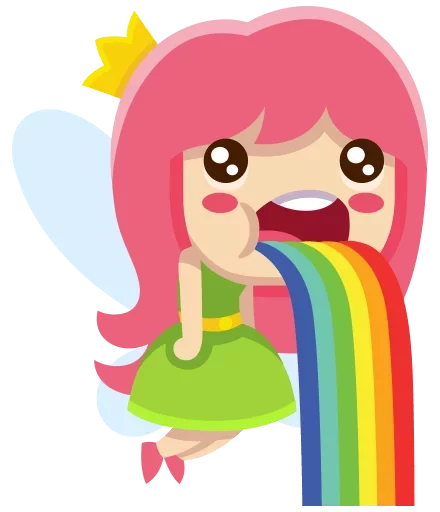 Little Fairy emoji 🌈
