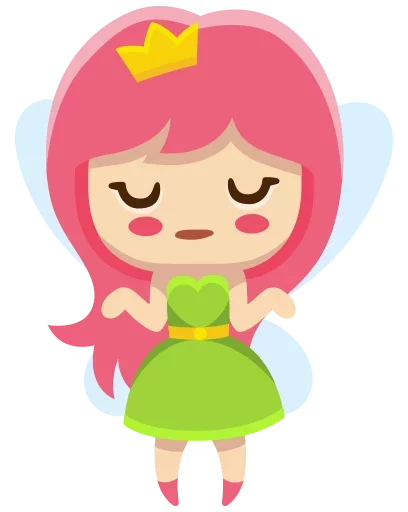 Эмодзи Little Fairy 😒