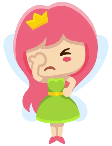 Little Fairy emoji 😓