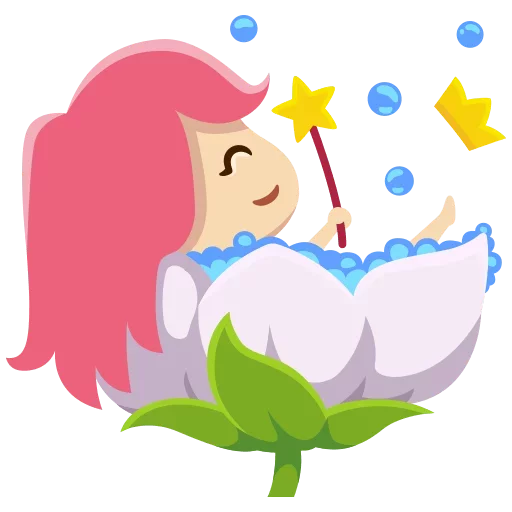 Емодзі Little Fairy  😘