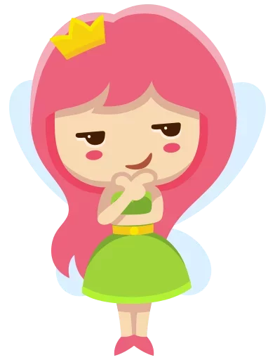 Little Fairy emoji 😚