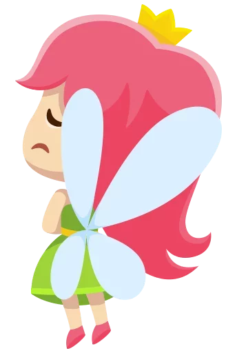 Little Fairy emoji 😠