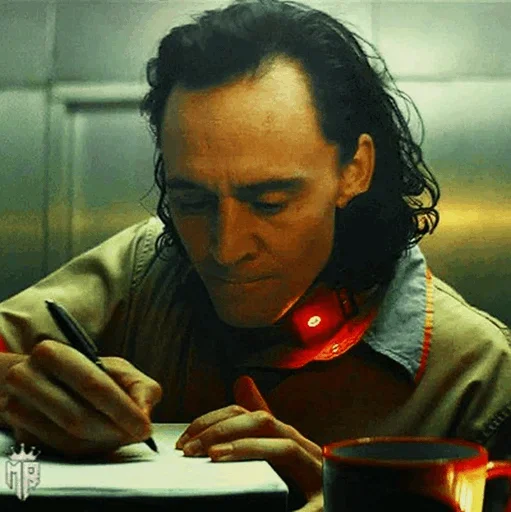 Стикер Telegram «Loki» ✍️