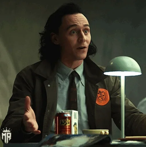 Telegram stiker «Loki» 👐
