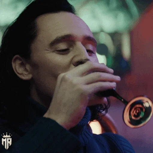 Loki emoji 🍷