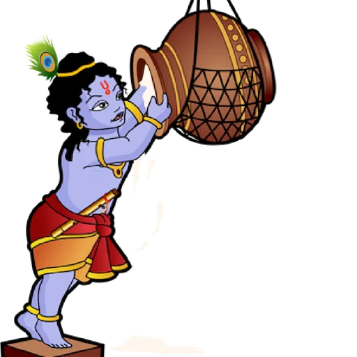 Lord Krishna emoji 🤤