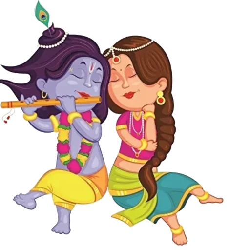 Lord Krishna emoji 💑