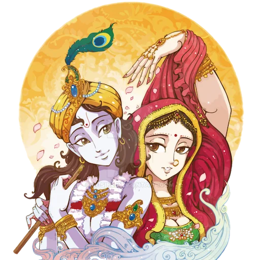 Lord Krishna emoji 😍