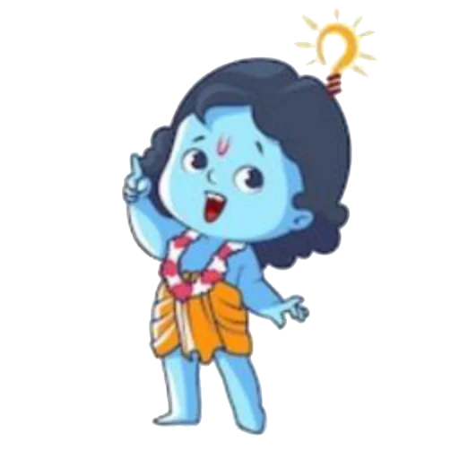 Lord Krishna emoji ☝️