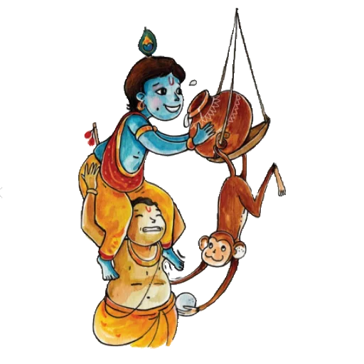 Lord Krishna emoji 😋