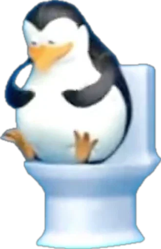 pinguin sticker 💩