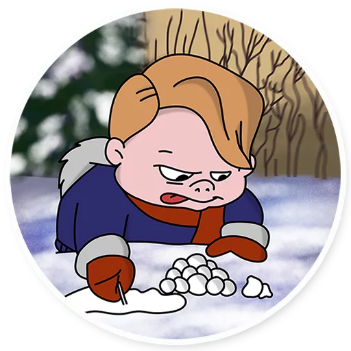 Емодзі Life with Louie 🥶