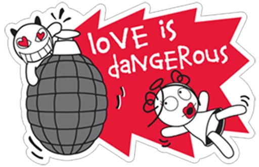Telegram Sticker «Love Angel !» 😍