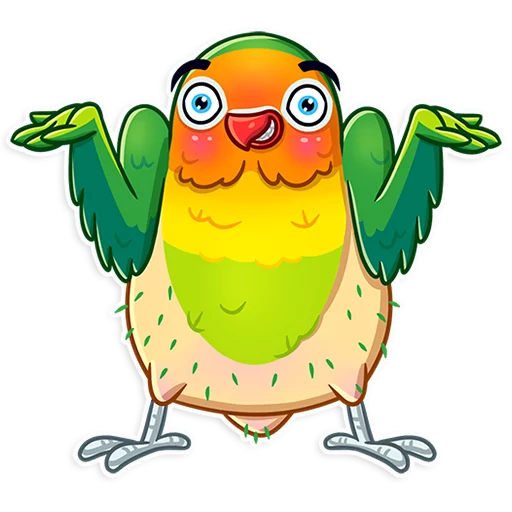 Love Bird sticker 🤷