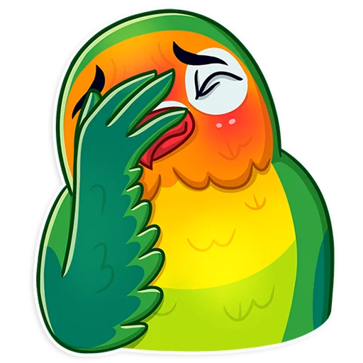 Love Bird sticker 🤦