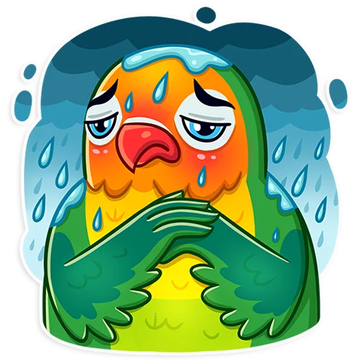 Love Bird emoji 😥