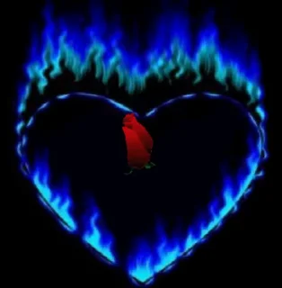 Стікер Love & Flame 💓