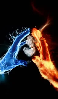 Love & Flame emoji 💓