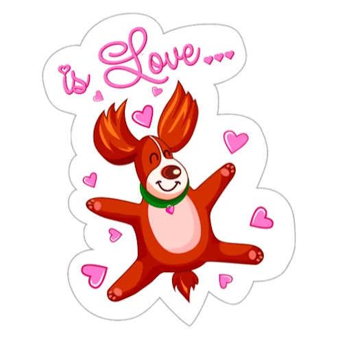 Стікер Telegram «Love Stickers» 