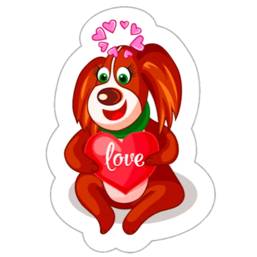 Стикер Telegram «Love Stickers» 