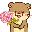 Telegram emoji  Love Otters