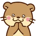 Telegram emoji  Love Otters