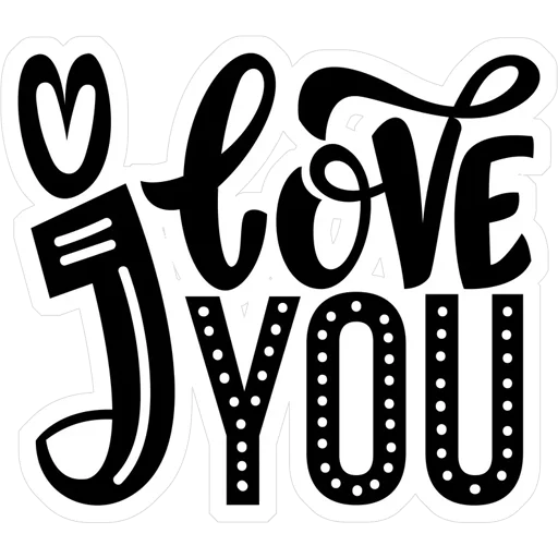 Love You  sticker ❤️