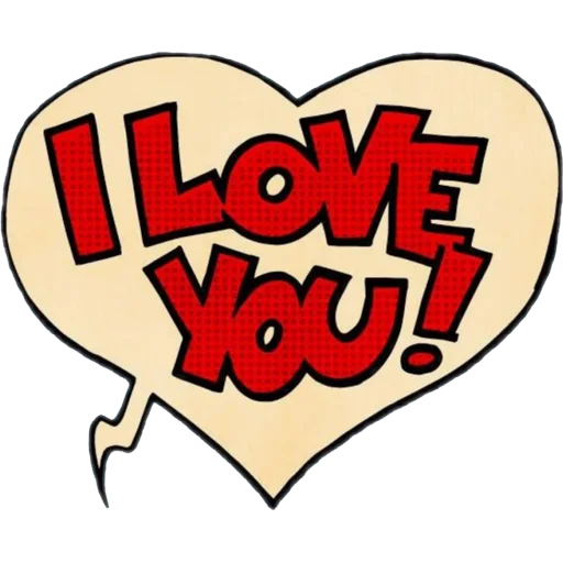 Стикер Love You  ❤️