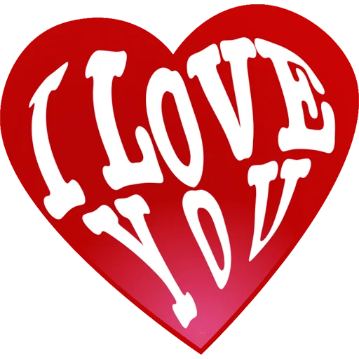 Стікер Telegram «Love You» ❤️