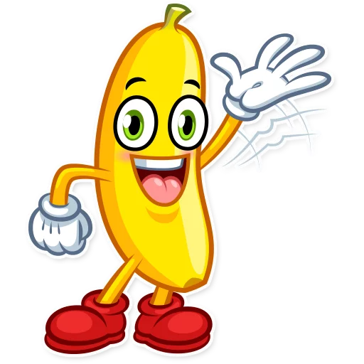 Lovely Banana sticker 👋
