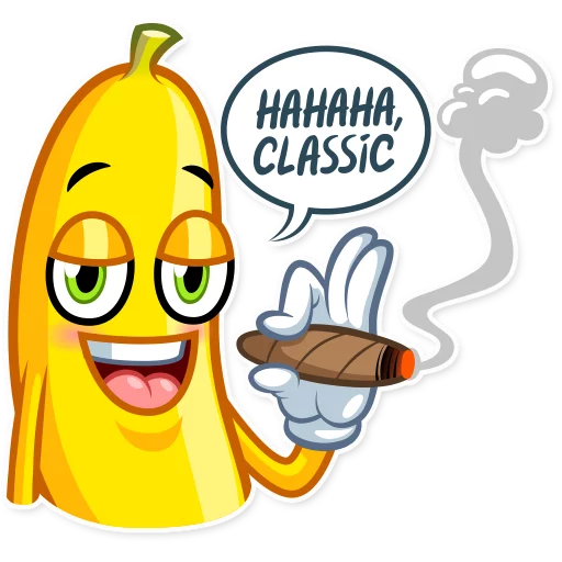 Lovely Banana sticker 😉
