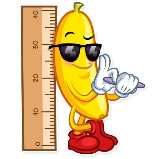 Lovely Banana sticker 😎