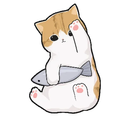 котики sticker 🐱