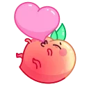 Life’s a Peach emoji 😘