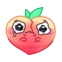 Life’s a Peach emoji 💔
